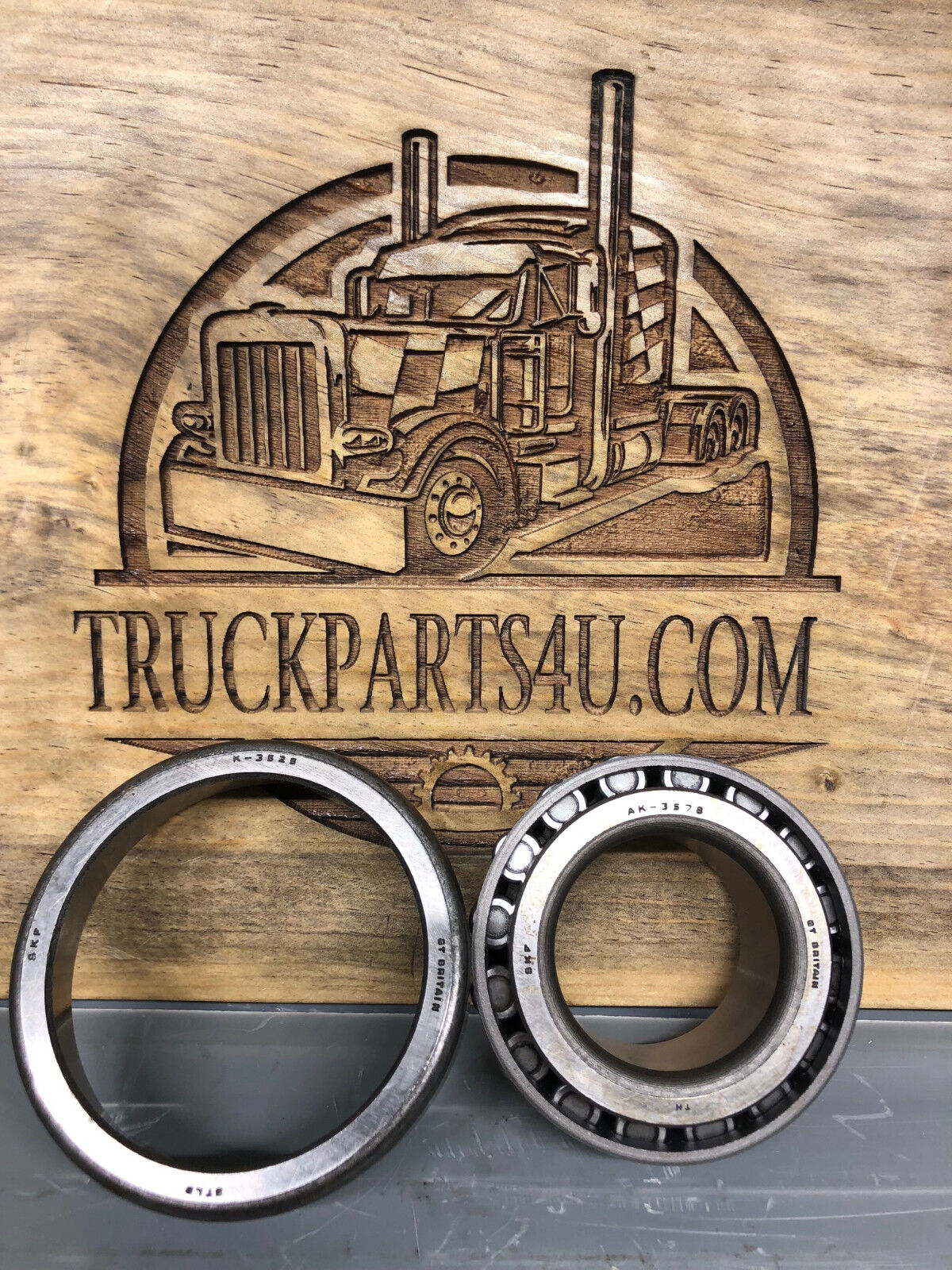 3578 & 3525 SKF Tapered Roller Bearing Set – Cone and Cup View